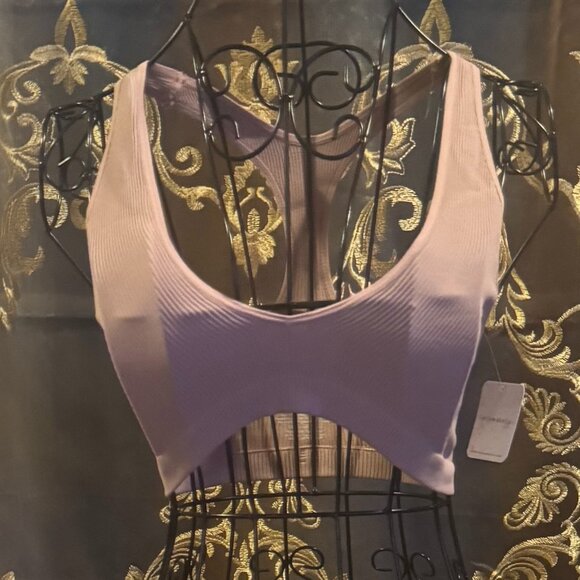 Free People Other - free people deep-v bralette ~ M/L ~ NWT